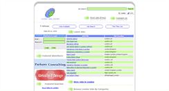 Desktop Screenshot of londonjobsgarden.com